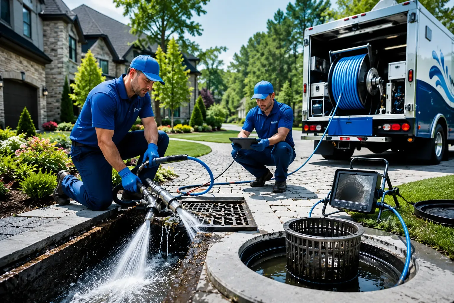 Local outdoor drain cleaning professionals in Blessing, TX